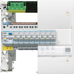 Coffret de distribution GAMMA+ 13 - 1 rangée - 13 modules